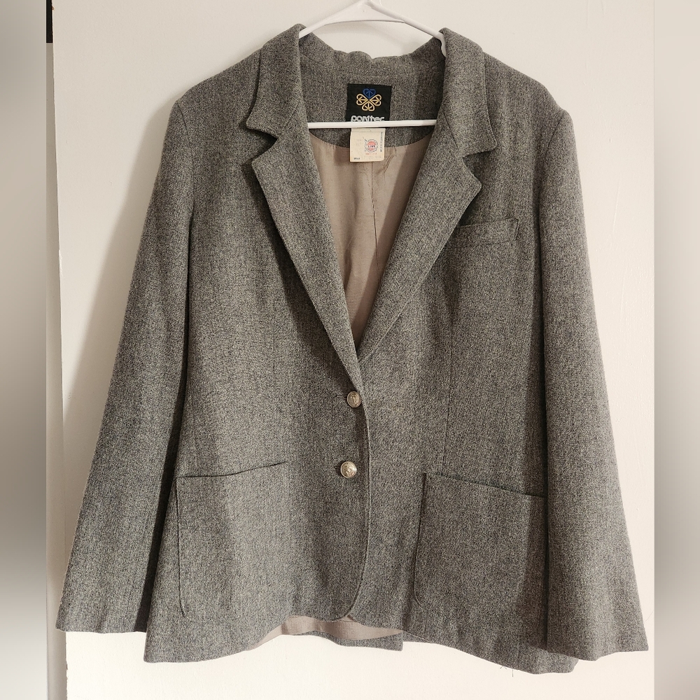 Vintage Panther Wool Blazer Jacket Size Medium